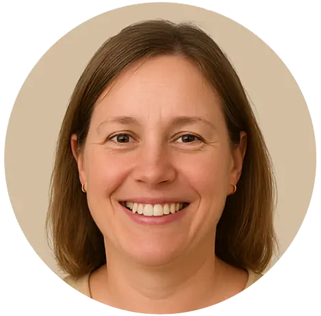 Smiling woman sharing healing testimonial after trauma release session in Chiang Mai