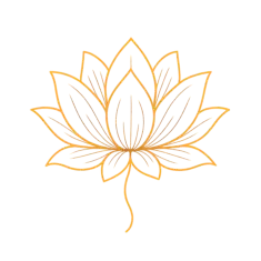 Lotus symbol representing healing, balance, and inner peace in Chiang Mai