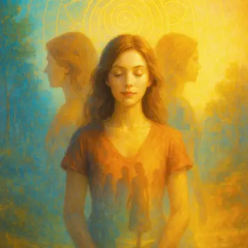 Past life tarot reading revealing karmic influences with angelic guidance