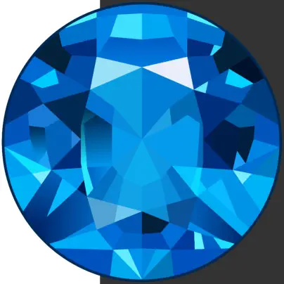 Radiant blue gemstone — symbolizing clarity, transformation, and emotional breakthroughs